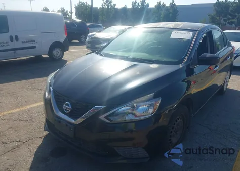 2016 Nissan Sentra Sv из США, поврежденный, VIN 3N1AB7AP6GY281081